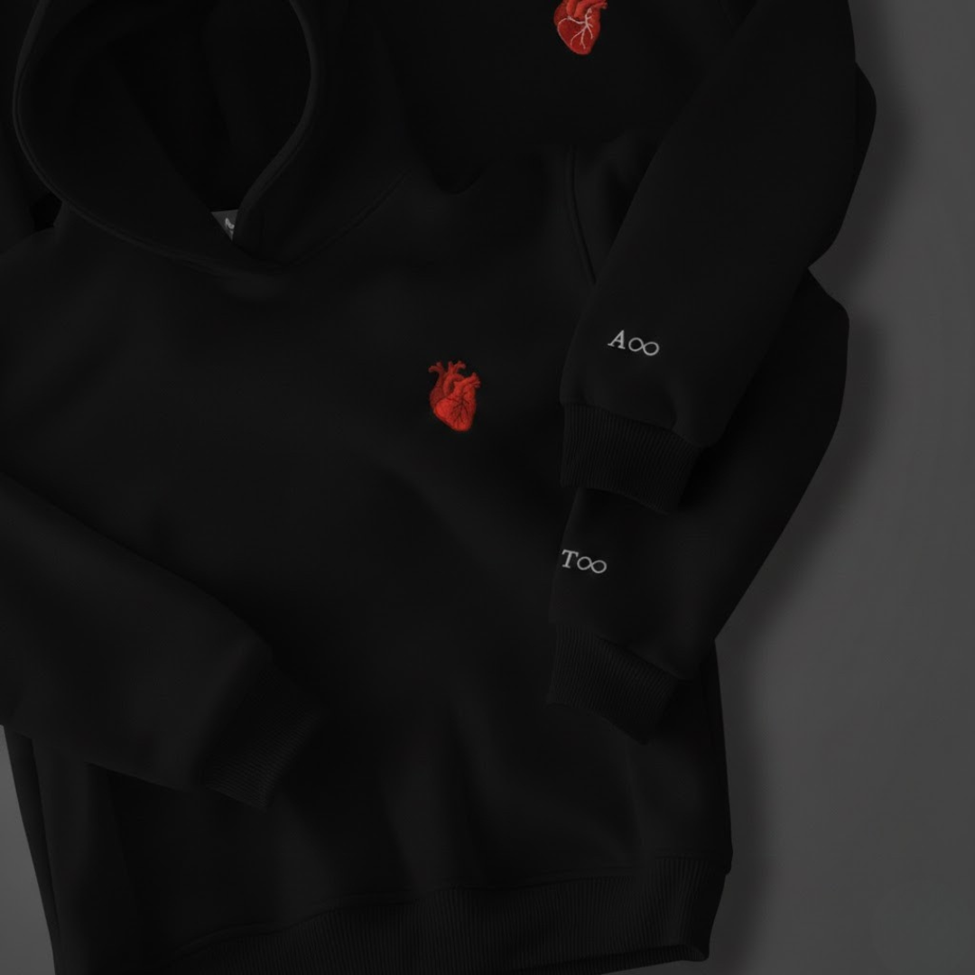 Personalized couple hoodie